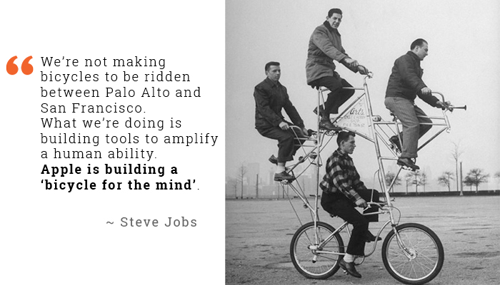 Bicycle for the Mind - Steve Jobs