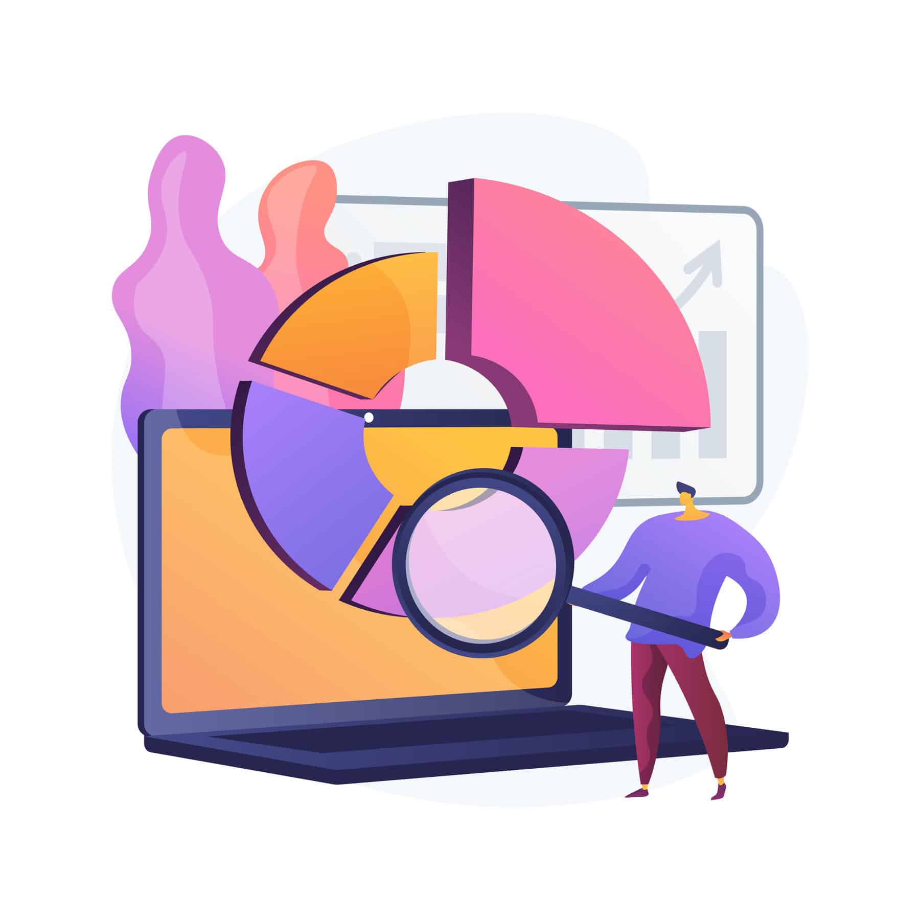 Business Intelligence vector illustration.