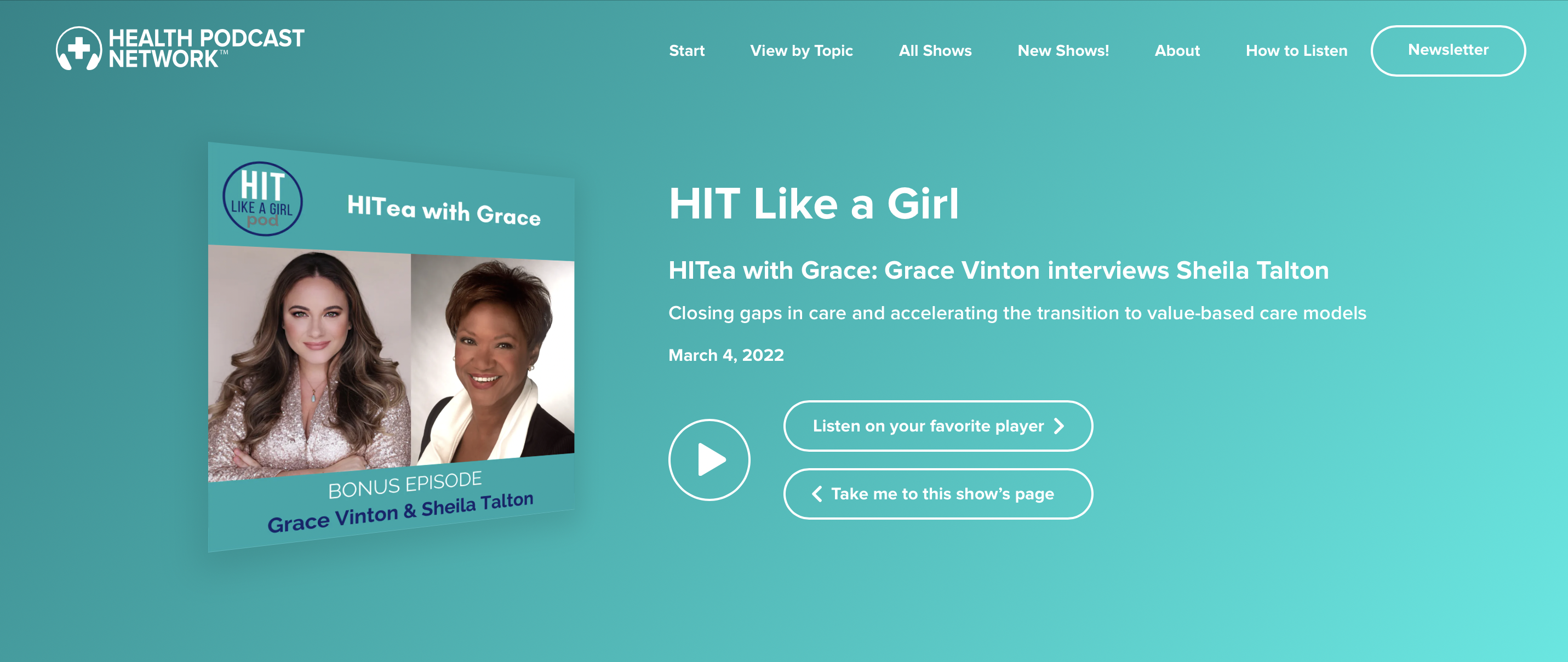 HIT Like a Girl Podcast